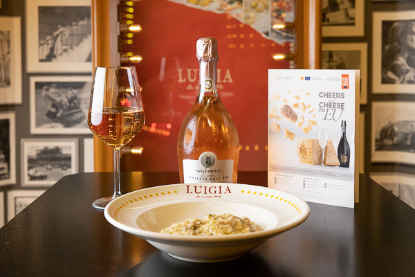 Risotto & Prosecco - événement culinaire soutenu par l'union européenne
