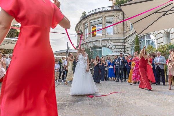 Jeux du bouquet au Lausanne Palace