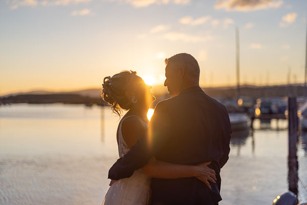 Photographie mariage coucher soleil Faoug